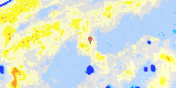 Ekstrem regn på Kollevej 21