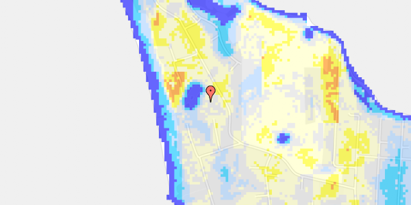 Ekstrem regn på Krogvej 7