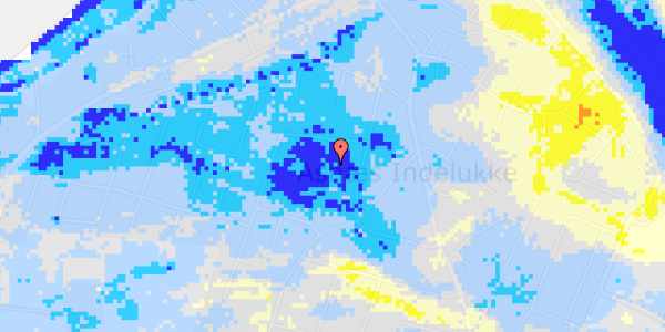 Ekstrem regn på Leifavej Østre 12