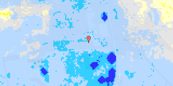 Ekstrem regn på Lindebjerg 11