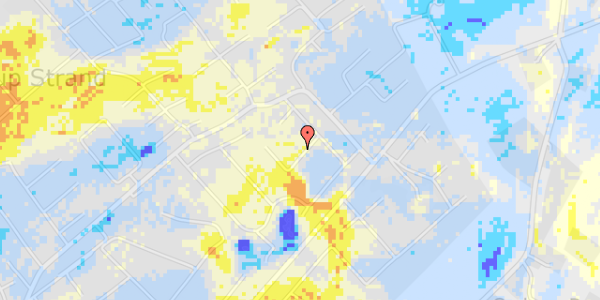 Ekstrem regn på Lupintoften 4