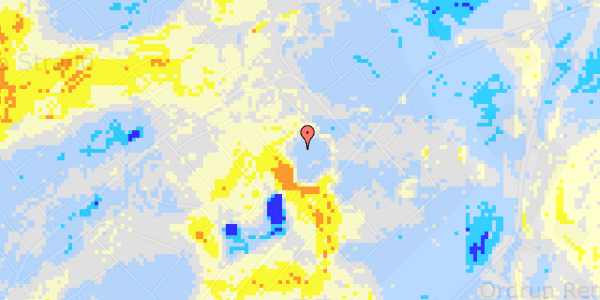 Ekstrem regn på Lupintoften 5