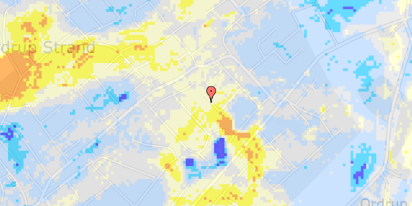 Ekstrem regn på Lupintoften 15