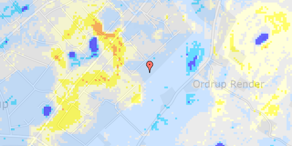 Ekstrem regn på Lærkegårdsvænget 43