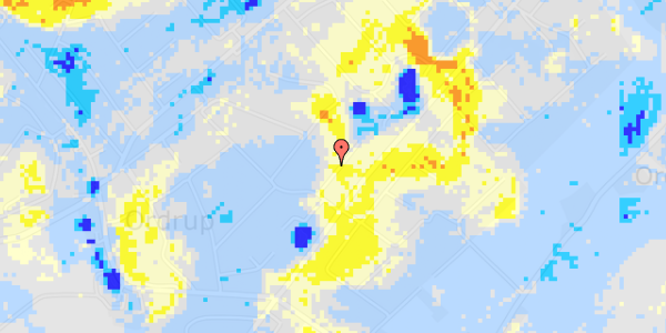 Ekstrem regn på Mosebakken 5