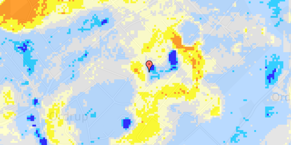 Ekstrem regn på Mosebakken 13