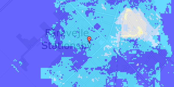 Ekstrem regn på Fårevejle Møllevej 16