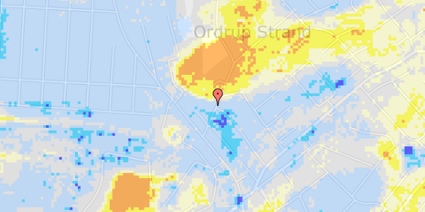 Ekstrem regn på Ribsvej 1A