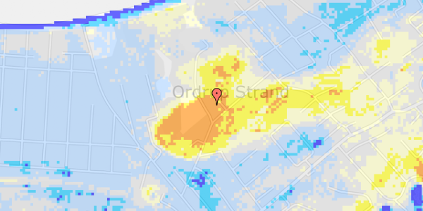 Ekstrem regn på Ribsvej 13