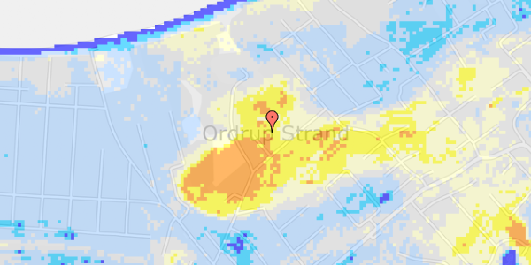 Ekstrem regn på Ribsvej 19