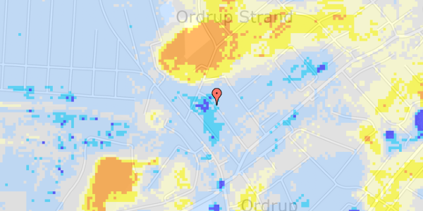 Ekstrem regn på Ribsvej 20