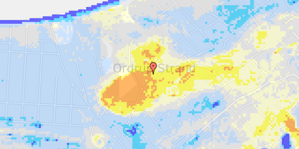 Ekstrem regn på Ribsvej 21