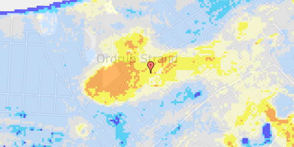 Ekstrem regn på Ribsvej 58