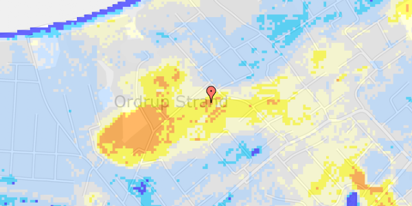 Ekstrem regn på Ribsvej 66