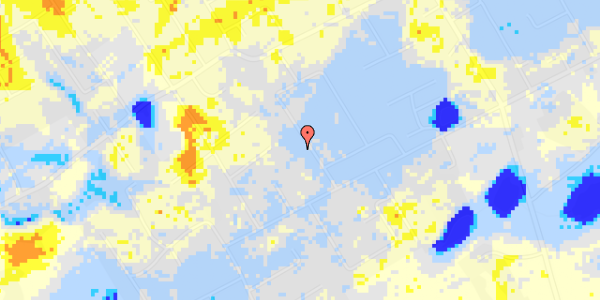 Ekstrem regn på Rosenhøj 17