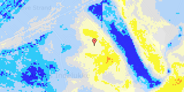 Ekstrem regn på Rådyrvej 29