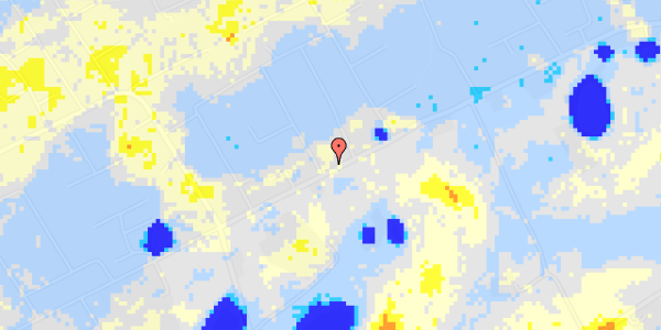 Ekstrem regn på Strandgårdsvej 13A