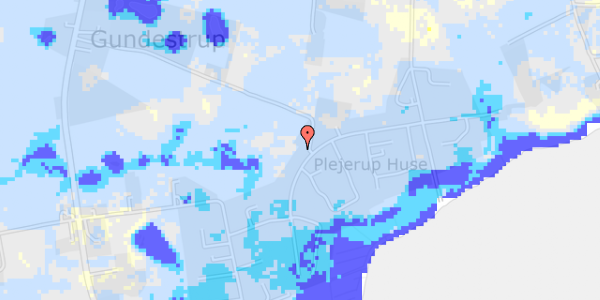 Ekstrem regn på Strandvangen 30