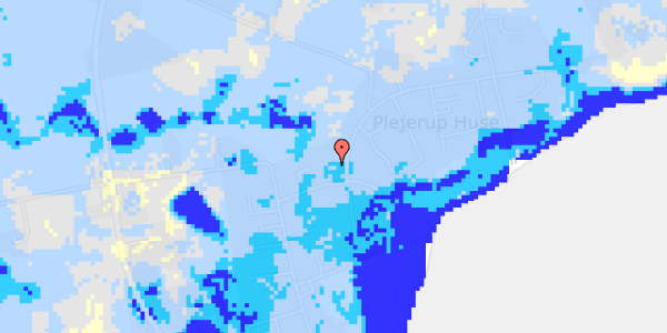 Ekstrem regn på Strandvangen 36