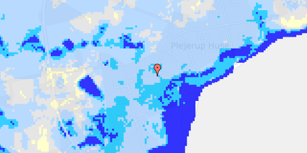 Ekstrem regn på Strandvangen 40