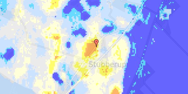 Ekstrem regn på Stubberup Byvej 12