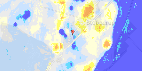 Ekstrem regn på Stubberup Byvej 28