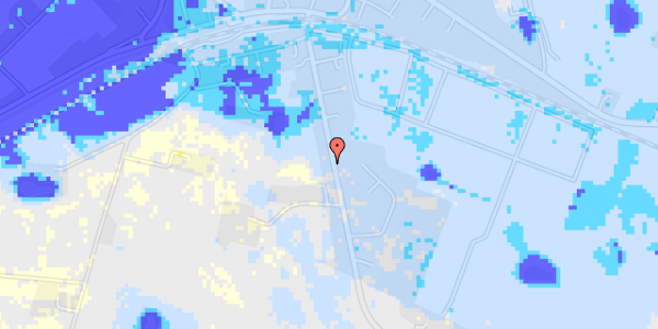 Ekstrem regn på Toftegårdsvej 46