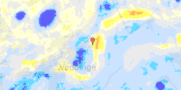 Ekstrem regn på Veddingevej 25