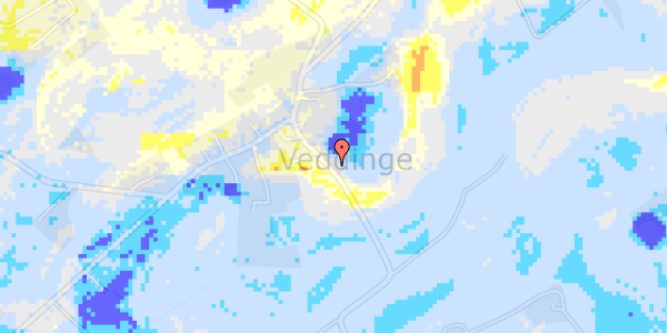 Ekstrem regn på Veddingevej 39