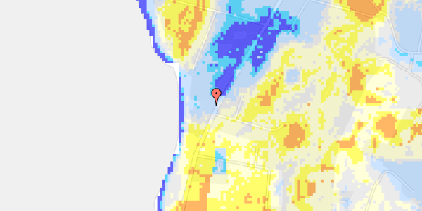 Ekstrem regn på Vindekilde Strandvej 35