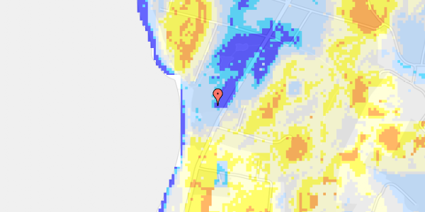 Ekstrem regn på Vindekilde Strandvej 37