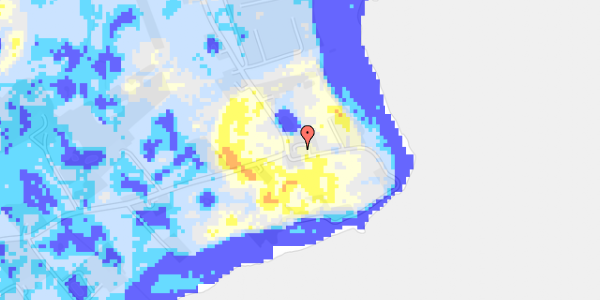 Ekstrem regn på Ærtebjergvej 5A