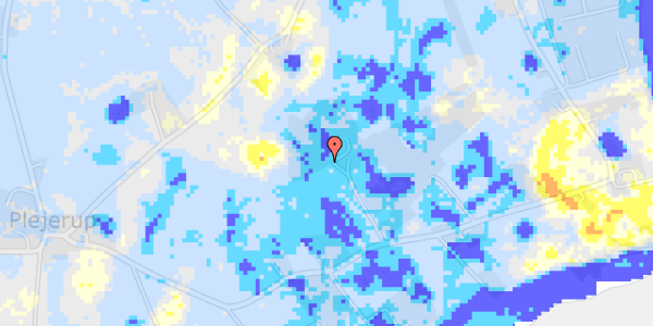 Ekstrem regn på Ærtebjergvej 22