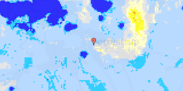 Ekstrem regn på Østergade 1