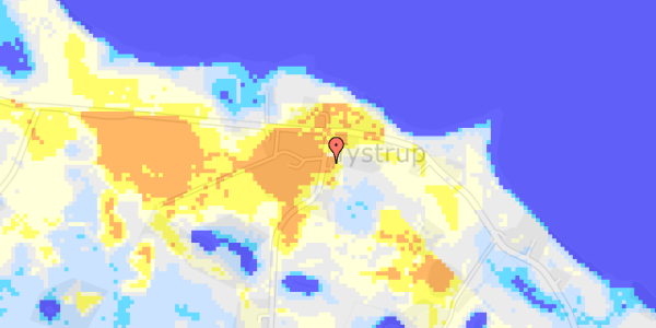 Ekstrem regn på Bakkegårdsvej 3