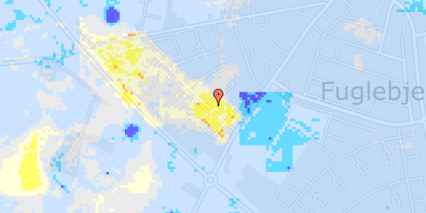 Ekstrem regn på Dalsgårdsvej 22A