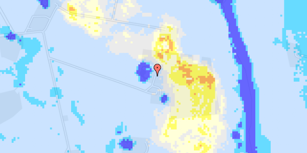 Ekstrem regn på Kristiansholmsvej 11