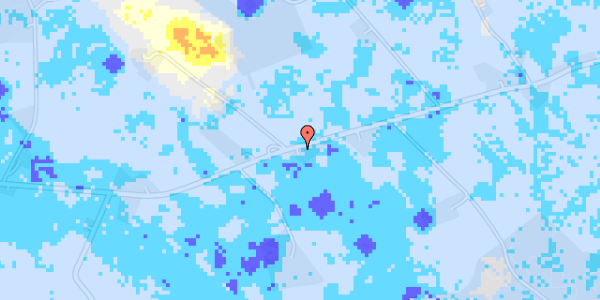 Ekstrem regn på Kyse Overdrevs Vej 11