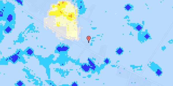 Ekstrem regn på Næstvedvej 31