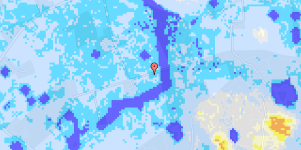 Ekstrem regn på Øllemosevej 3