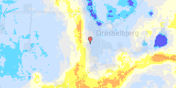 Ekstrem regn på Drøsselbjergvej 22