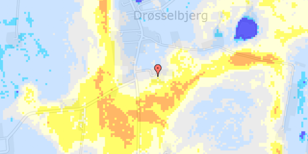 Ekstrem regn på Drøsselbjergvej 39