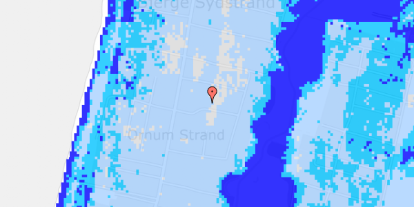 Ekstrem regn på Fredskovvej Øst 5