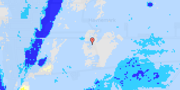 Ekstrem regn på Havnemarken 3