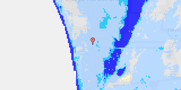 Ekstrem regn på Havnemarken 32