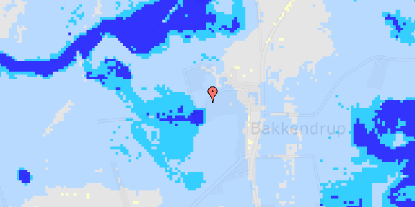 Ekstrem regn på Kirkevej 17