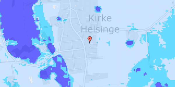 Ekstrem regn på Kløverengen 24A