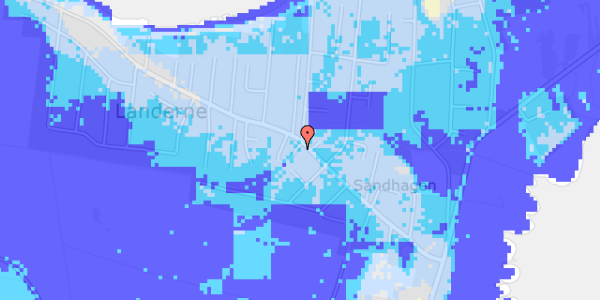 Ekstrem regn på Landervejen 33