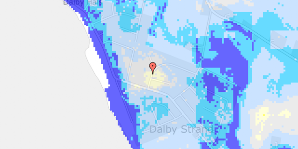 Ekstrem regn på Mettesvej 7