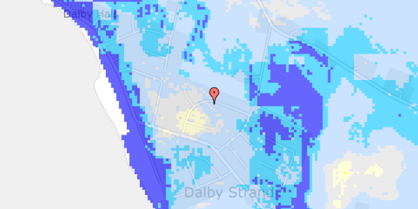 Ekstrem regn på Mettesvej 10